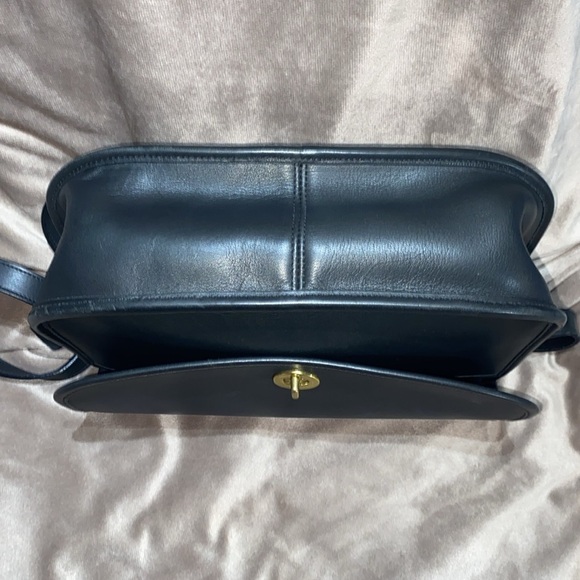 Vintage Coach City Bag 9790 Legacy black leather excellent condition - Picture 3 of 14